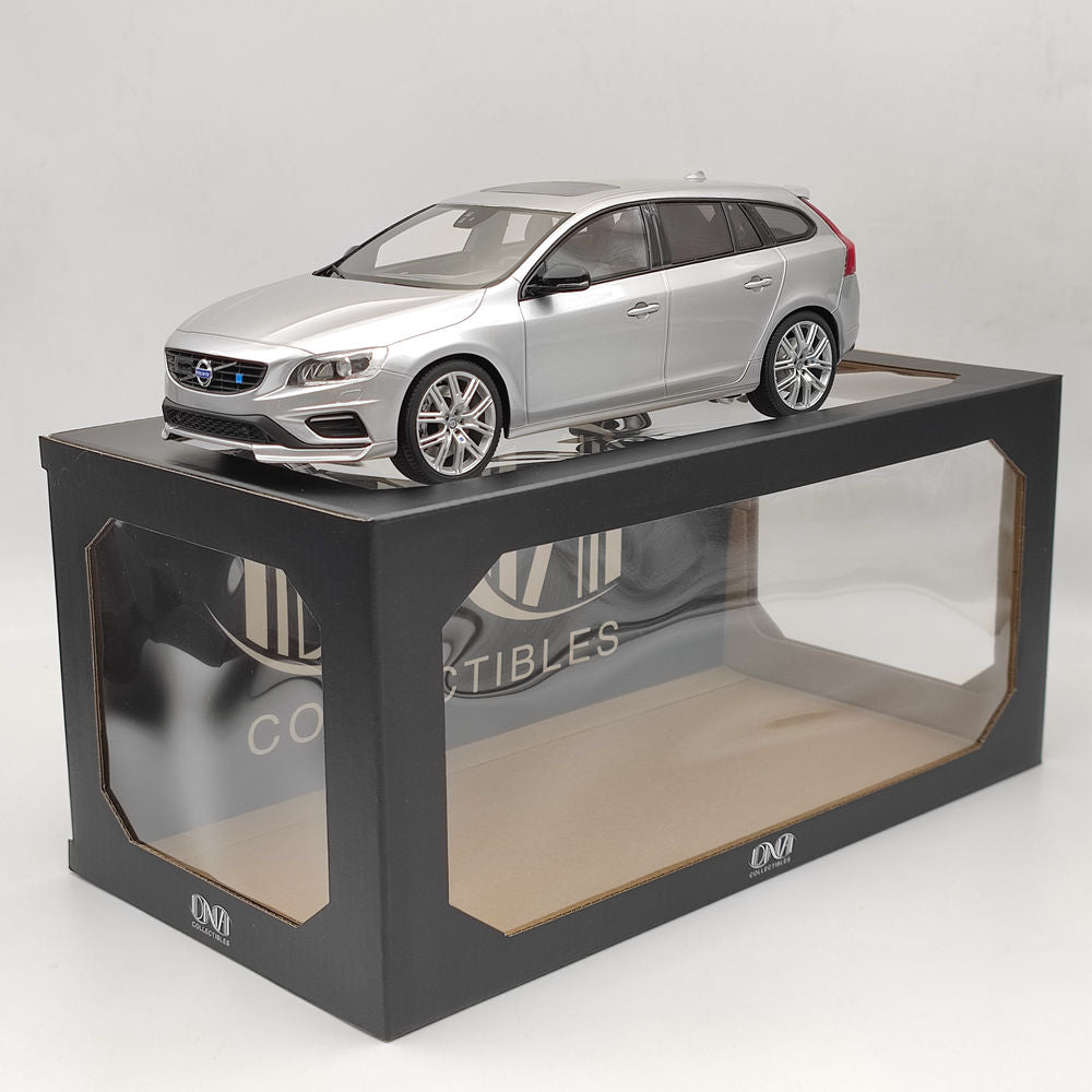 DNA Collectibles 1/18 Volvo V60 Polestar Engineered DNA000143 Resin Model Silver Toys Car Gift