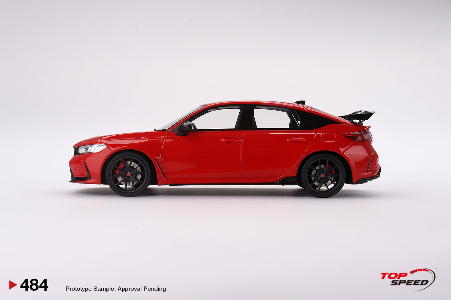 *PREORDER* TopSpeed Models 1:18 Honda Civic Type R Rallye Red (LHD) 2023