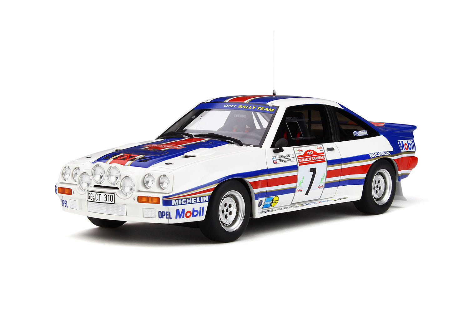 OTTO 1/18 Opel Manta 400R Gr.B #7 Toivonen Rally San Remo 1983 OT761