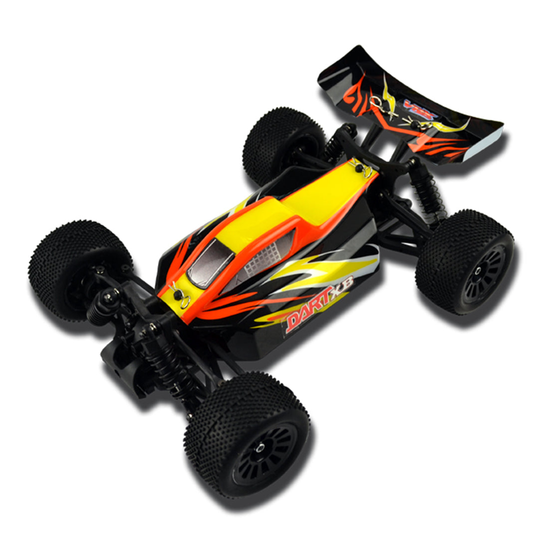 VRX RH1819 1/18 Scale 4WD Brushless RC Car Off-road Buggy High Speed 2.4GHz Radio Remote Control Car for Kids - R0145 Yellow