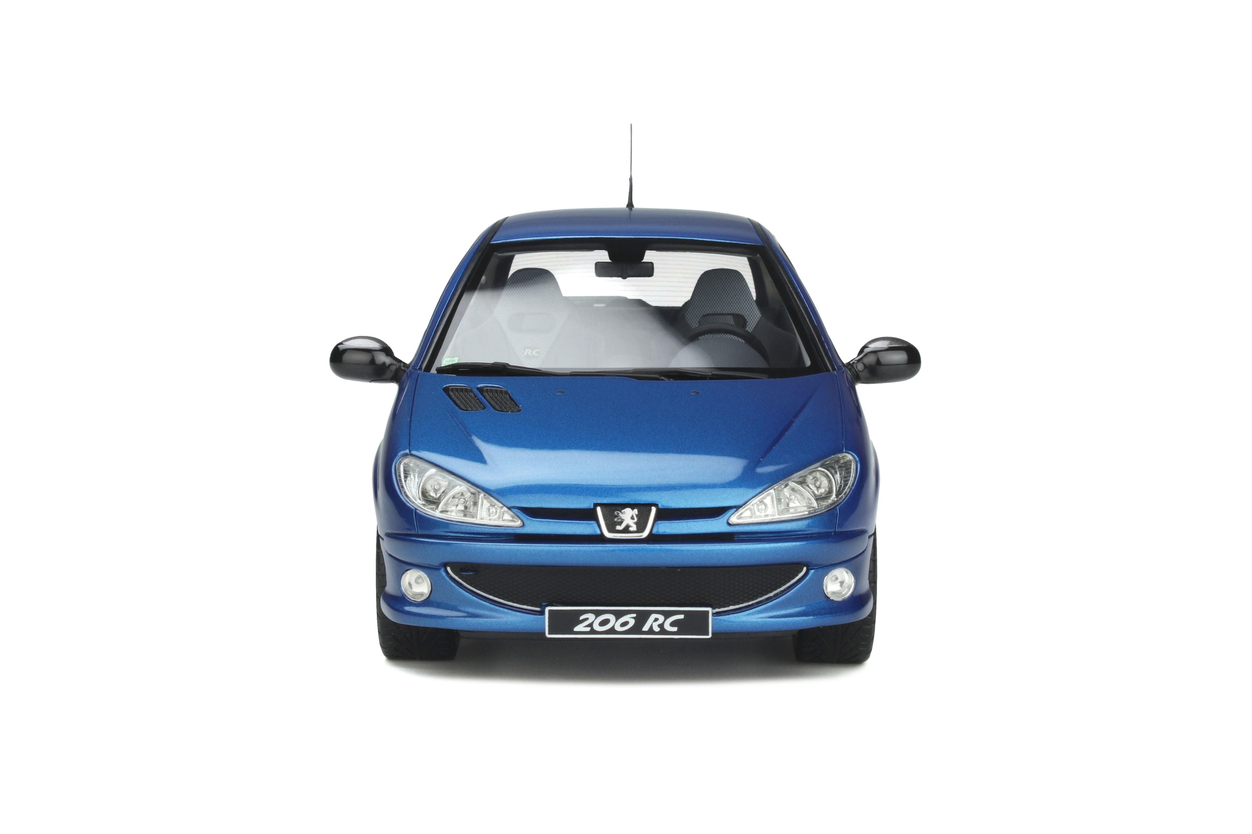 OTTO 1:18 Peugeot 206 RC Blue OT917