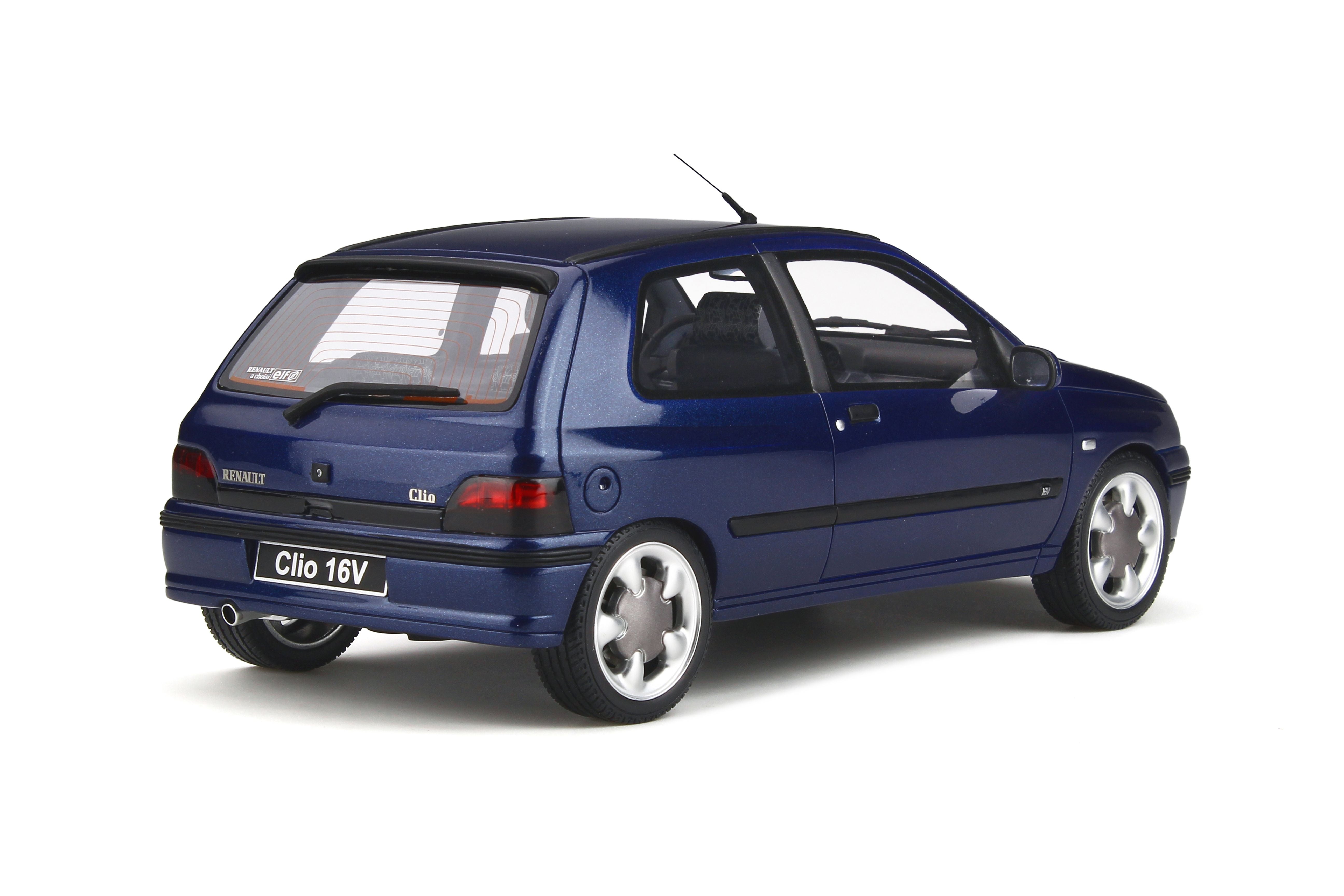 OTTO 1/18 Renault Clio 16v Ph.2 1995 Monaco Blue OT744