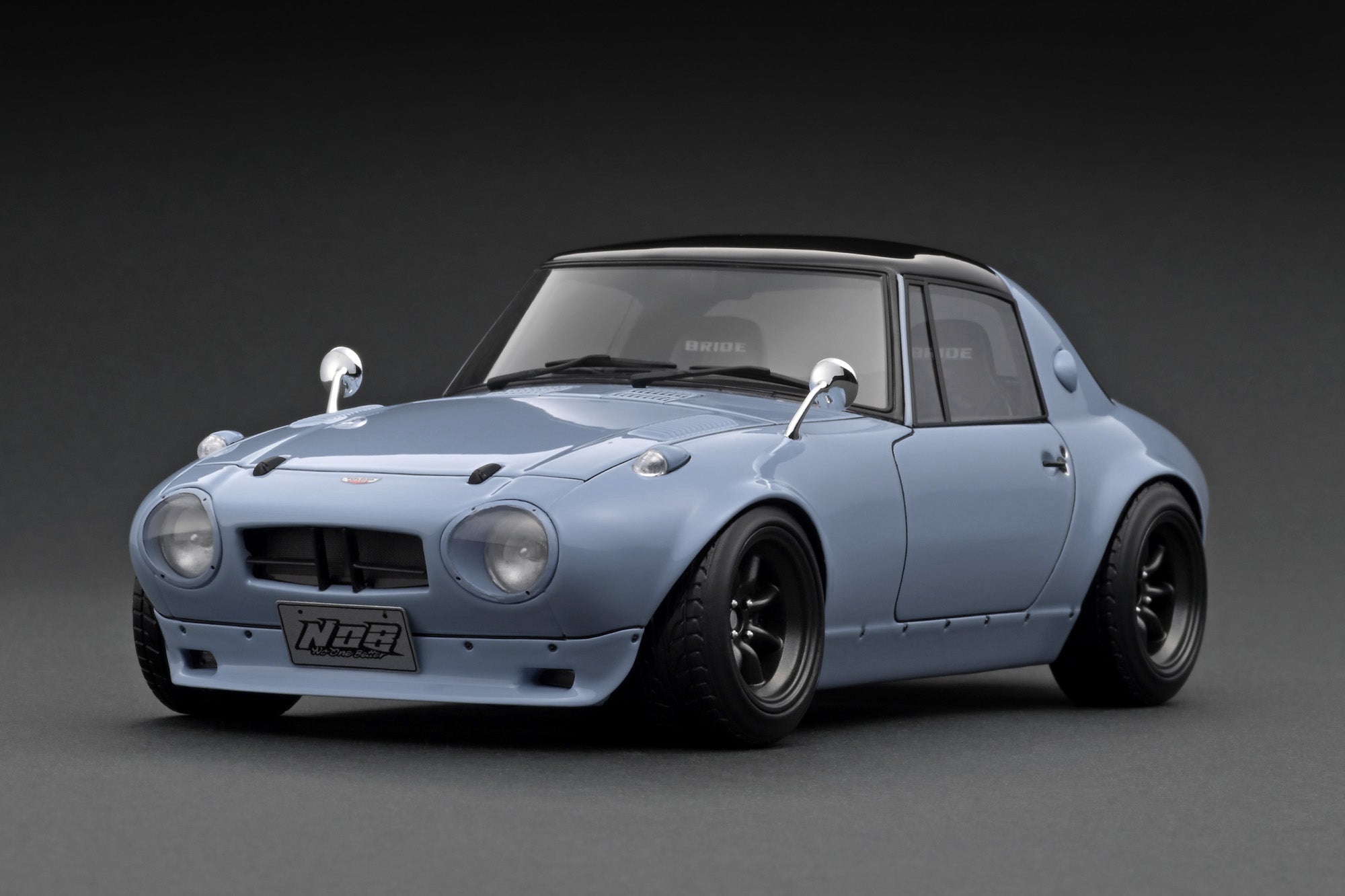 *PREORDER* Ignition Model 1:18 Toyota Sports 800 NOB Hachi Version in Light Gray