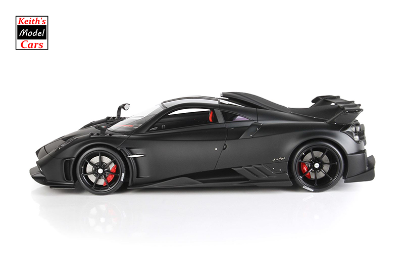 [1/18 Scale] Pagani Imola in Matte Black by BBR Models