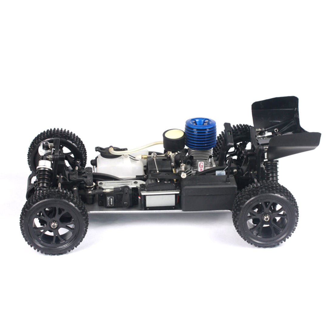VRX RH1006 RC Car 1/10 2.4G 4WD 75km/h High Speed Force 18 Gas Engine RTR Truck - Blue