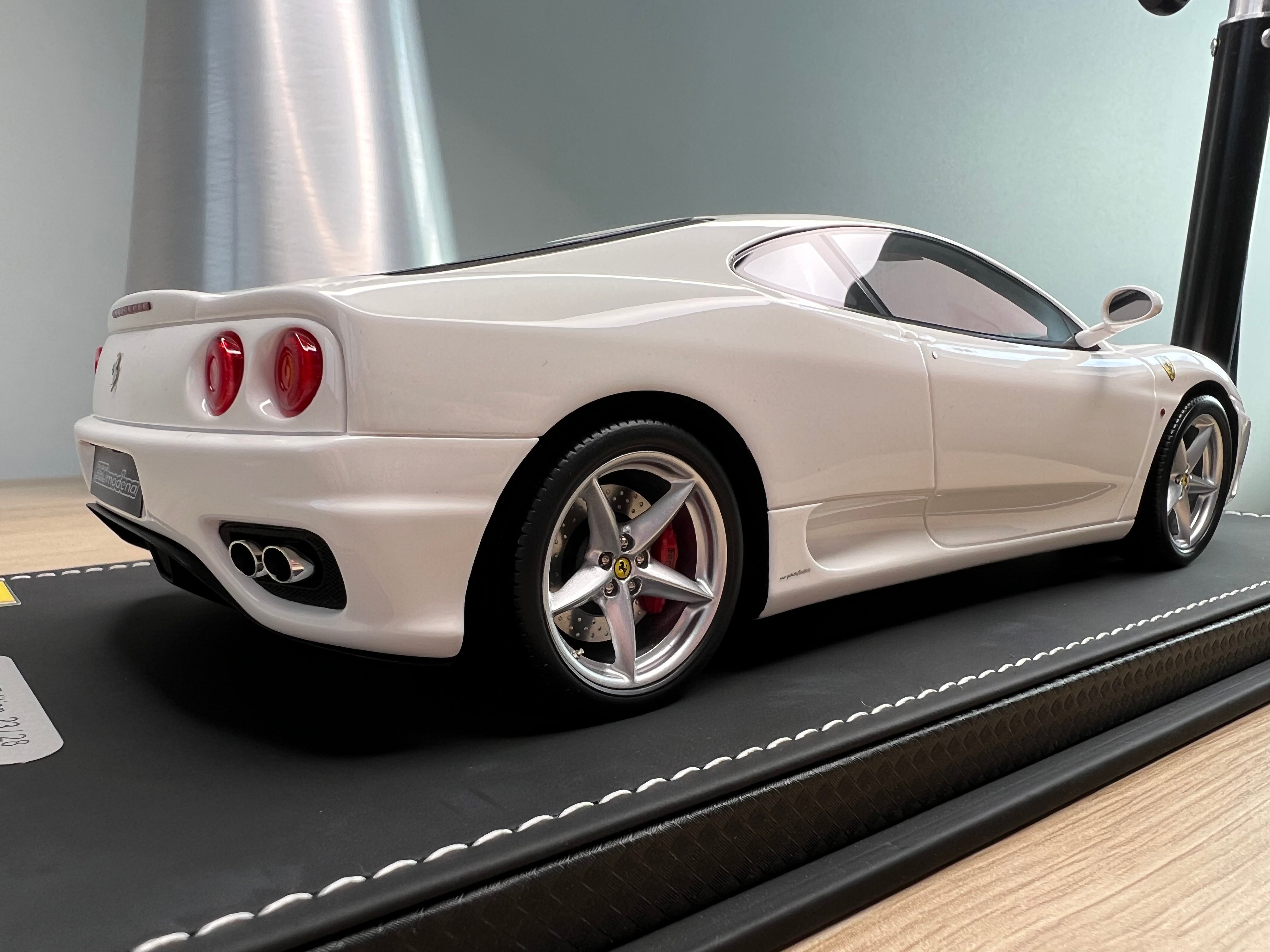 Ferrari 360 Modena - Bianco Avus - 1:18