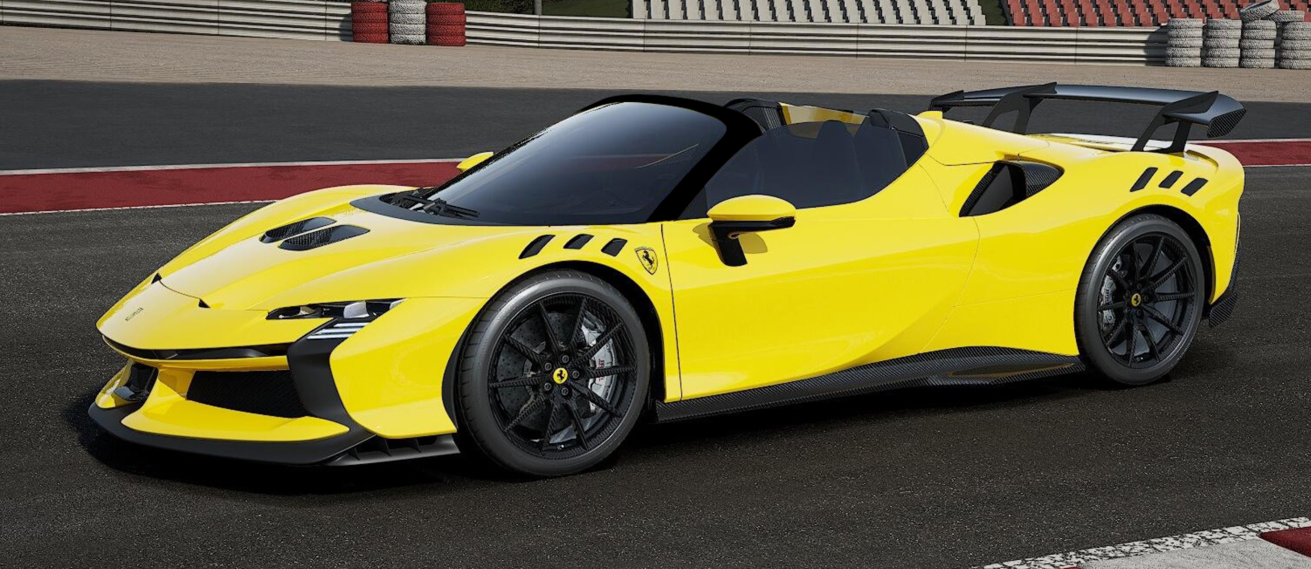 Ferrari SF90 XX Spider - Giallo Tristrato - 1:18