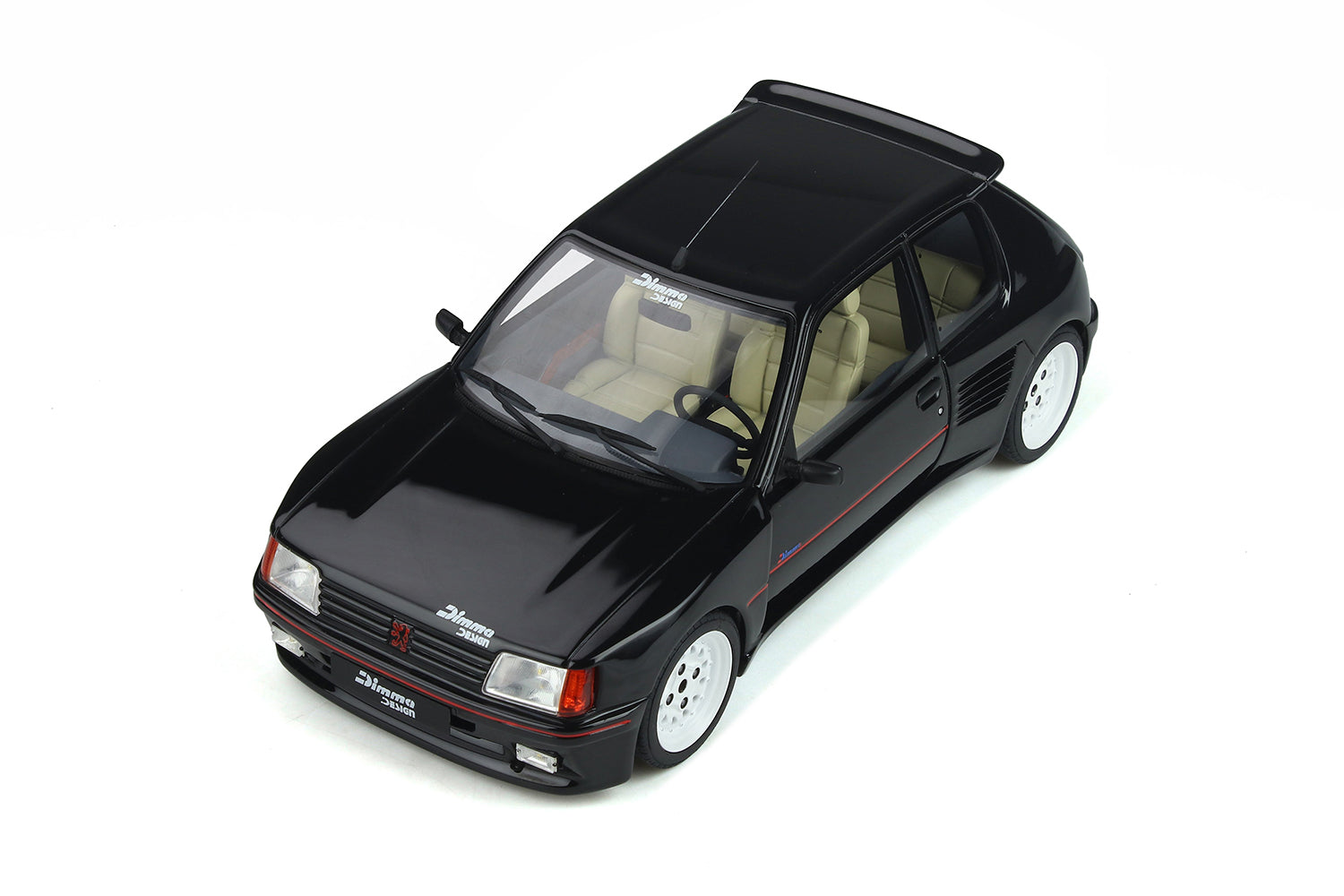 OTTO 1:18 1989 Peugeot 205 Dimma Design Black OT901