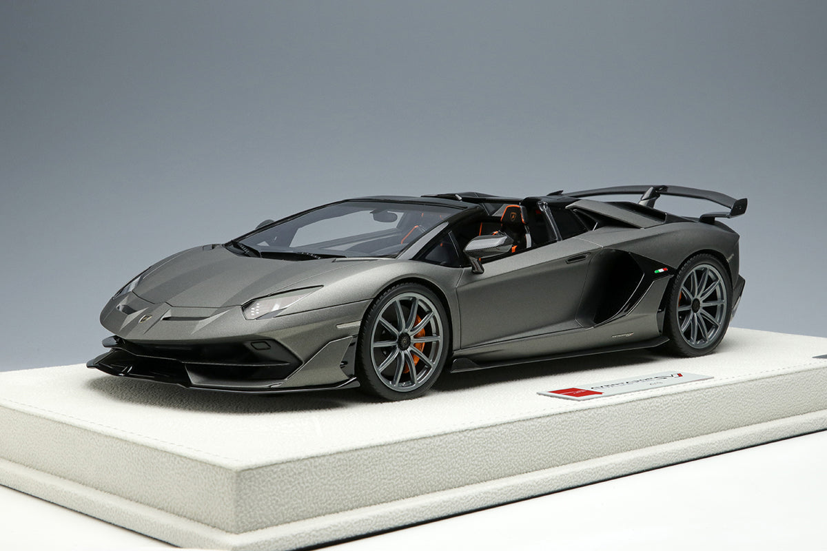 Lamborghini Aventador SVJ Roadster - Grigio Titans - 1:18