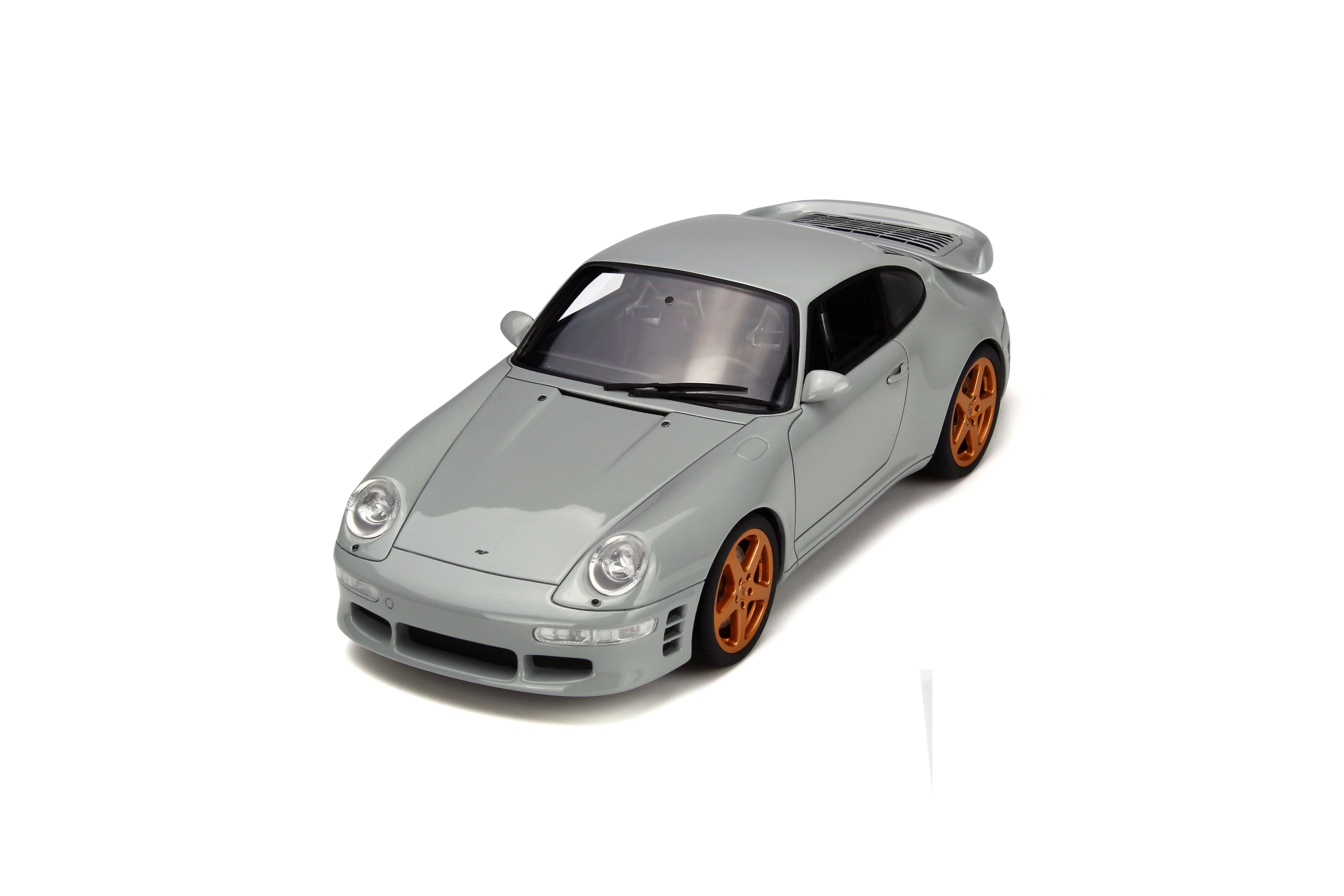 GT Spirit 1:18 Porsche 911 (993) Turbo R by Ruf in Grey GT145