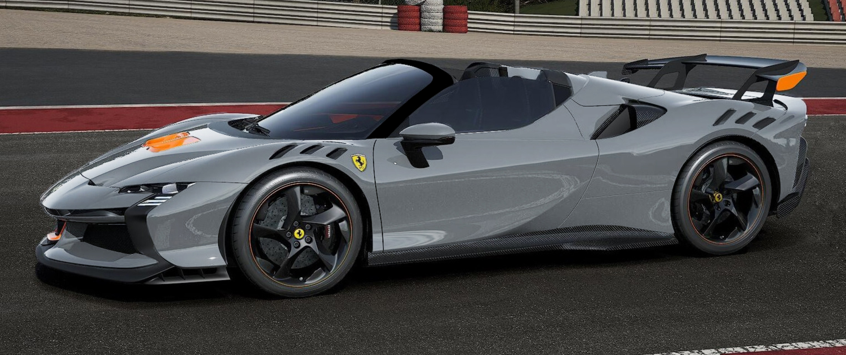 Ferrari SF90 XX Spider - Grigio Nardo LE99 - 1:18