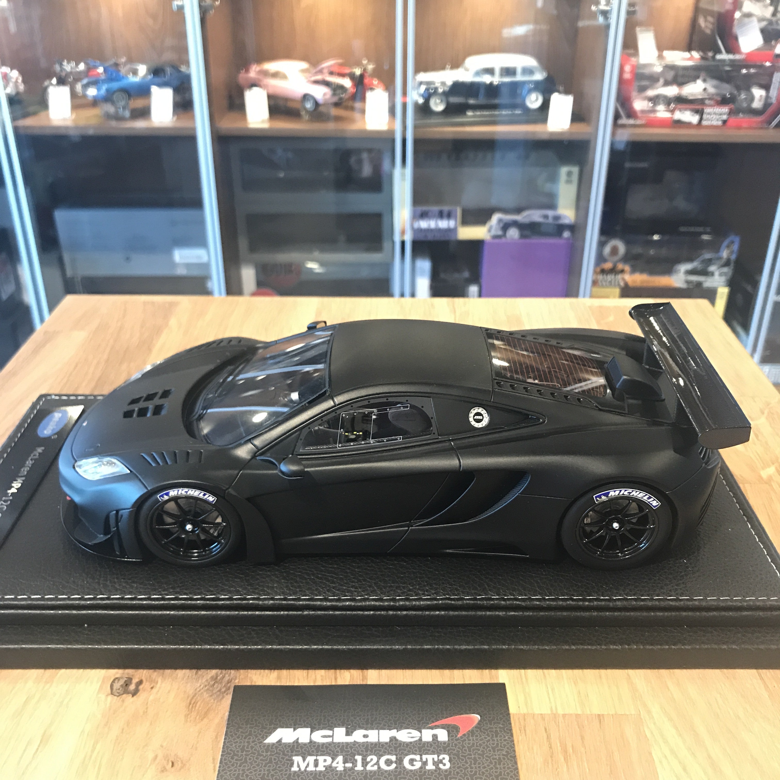 Peako 1/18 McLaren MP4-12C GT3 Matt Black 1804MB