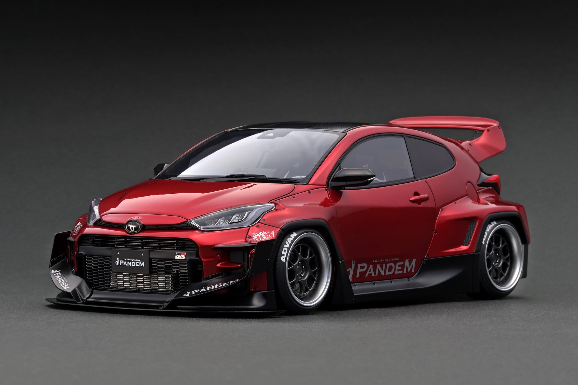 *PREORDER* Ignition Model 1:18 Toyota GR Yaris (4BA) PANDEM in Red Metallic