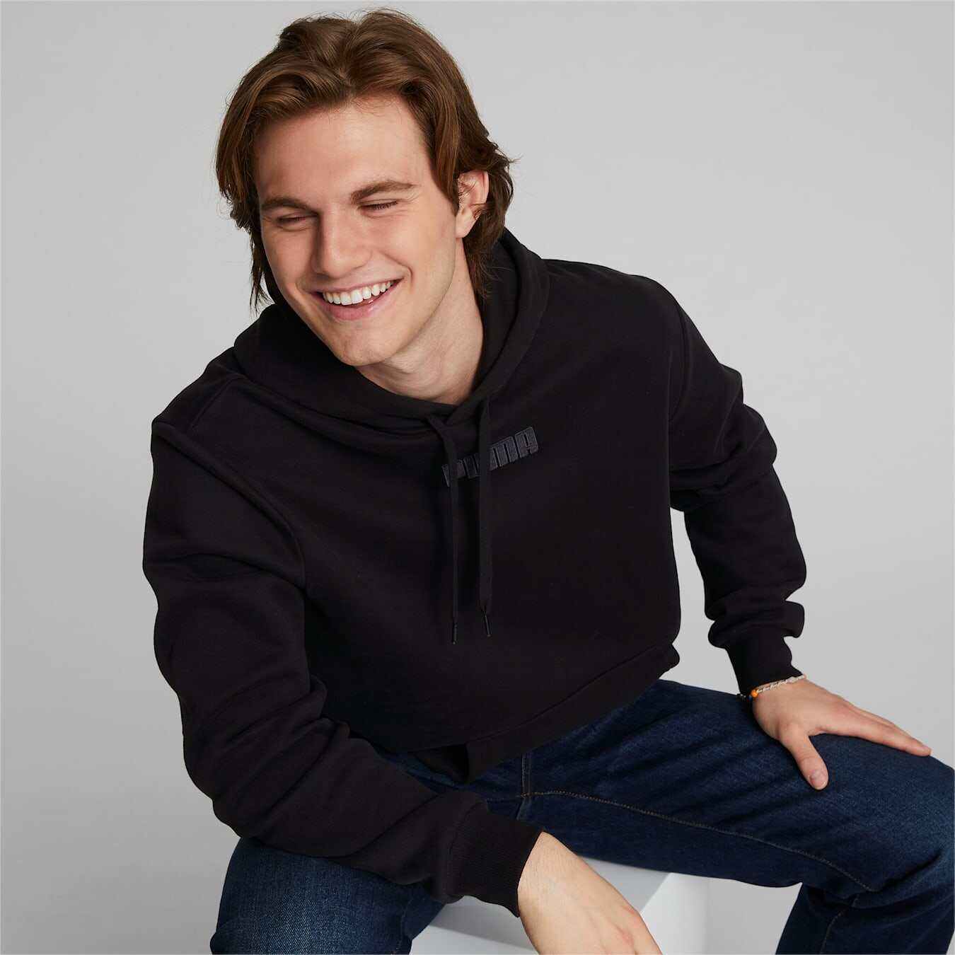 Sudadera con capucha Modern Basics para hombre