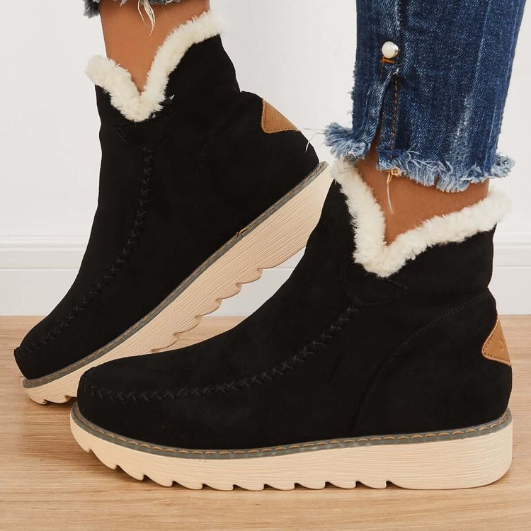 Botas de nieve clásicas antideslizantes para mujer
