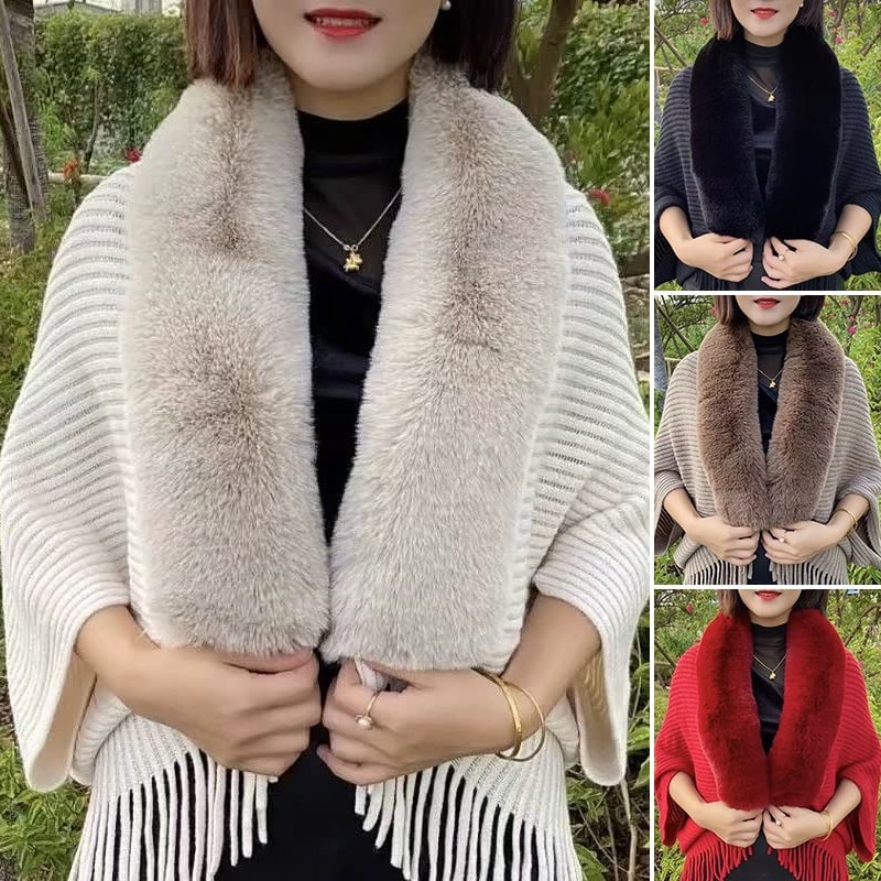 (💗Special Offer - 50% Off) Knitting Thick Women's Loose Shawl 💥💥