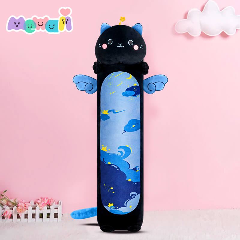 Original Design Star Kitten Blue Stuffed Animal Kawaii Plush Pillow Squishy Toy