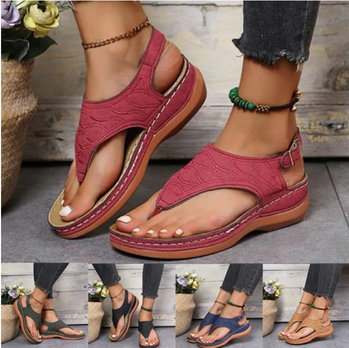 Sandalias ortopédicas - Chic y cómodas