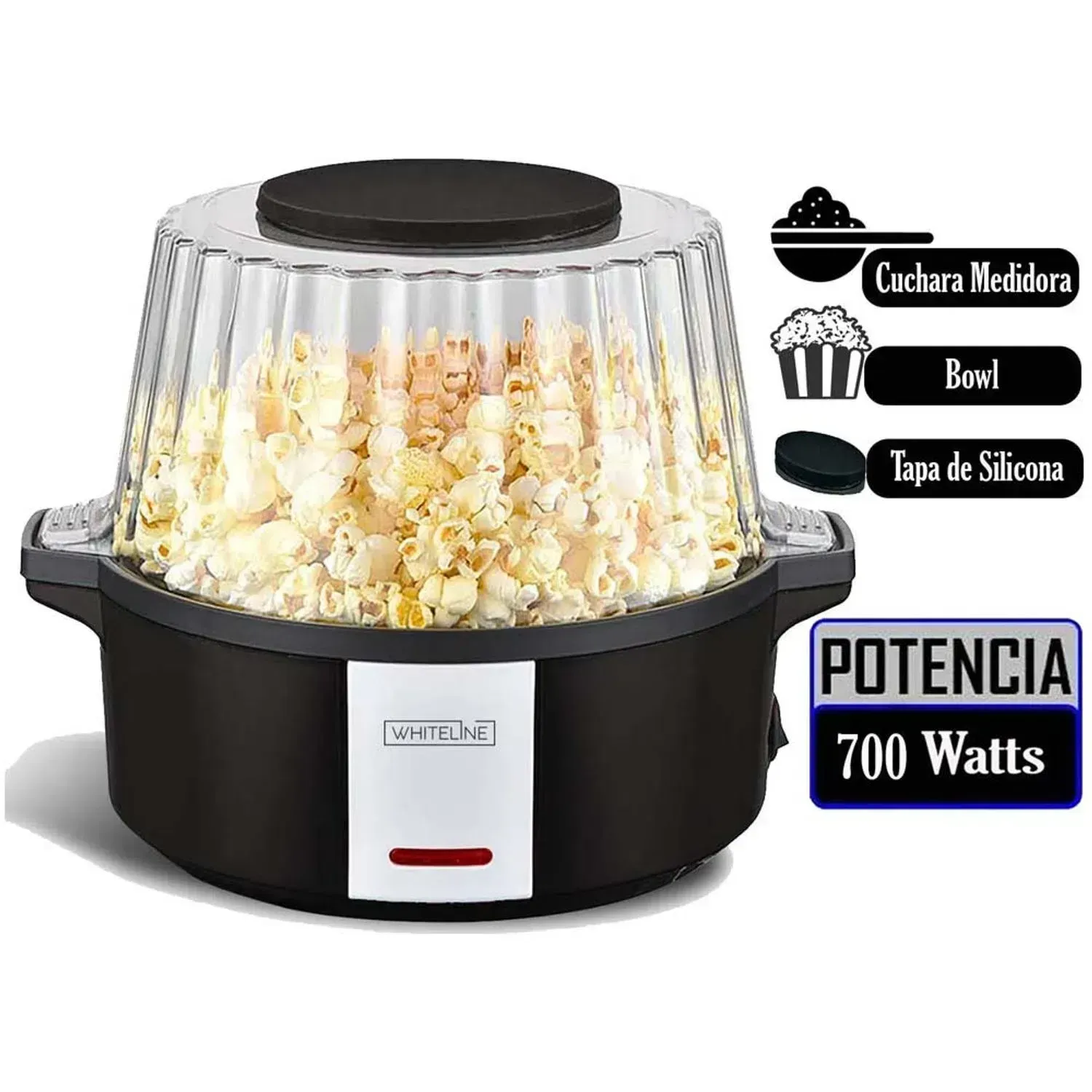 Máquina para Pop Corn Maker Whiteline B015 - Máquina para Pop Corn Maker Whiteline B015
