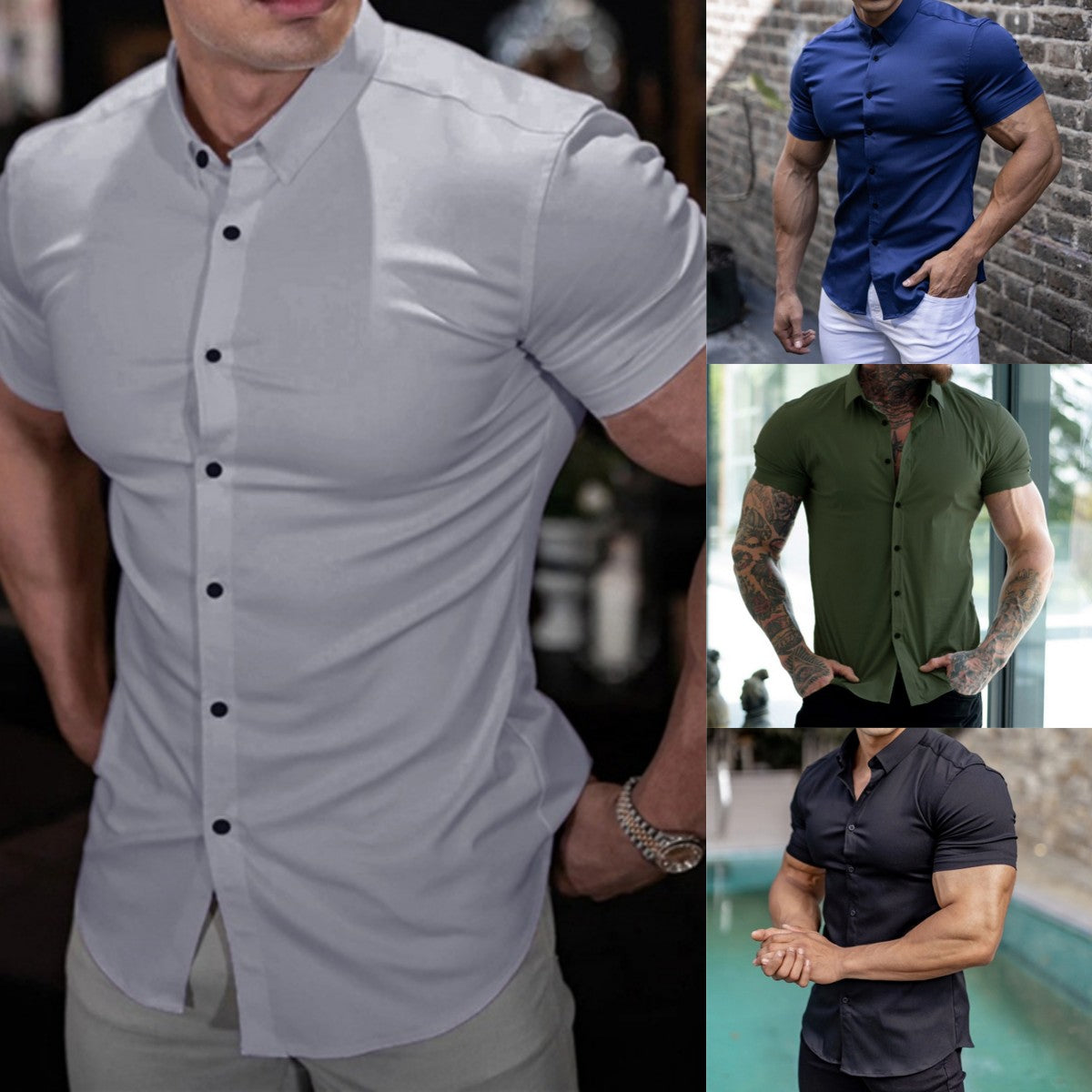 Camisa cómoda para hombre