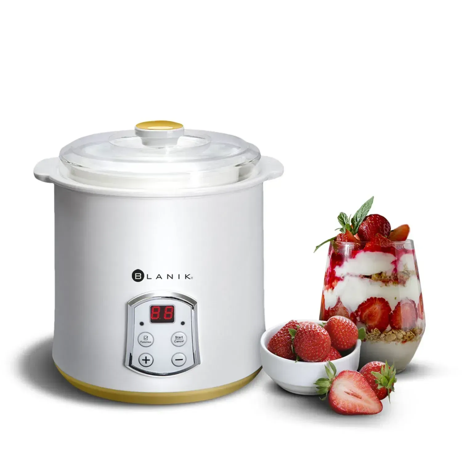 Máquina para hacer yogurt Blanik BYMP048 Blanco