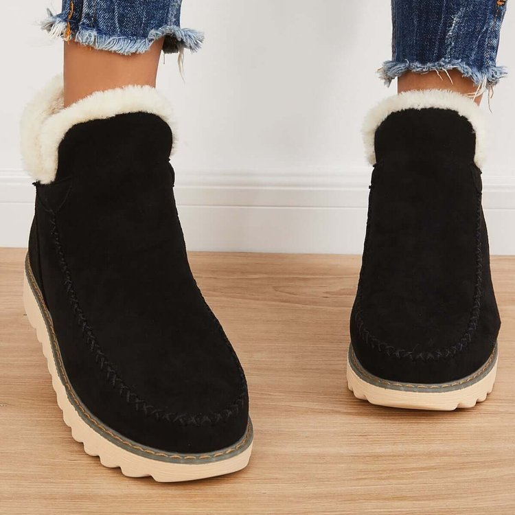Botas de nieve clásicas antideslizantes para mujer