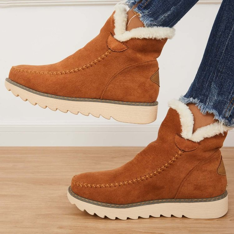 Botas de nieve clásicas antideslizantes para mujer