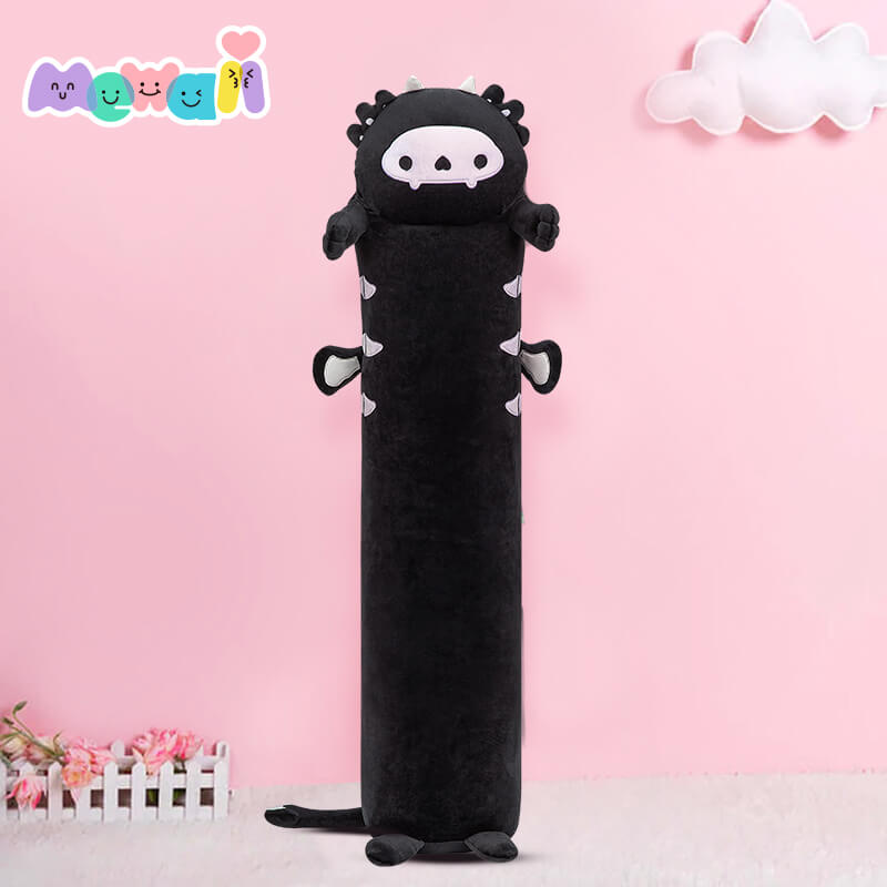 Original Design Skeleton Axolotl Kitten Stuffed Animal Kawaii Plush Pillow Squishy Toy