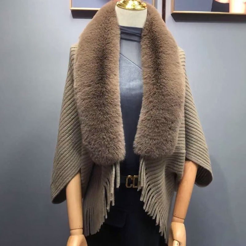(💗Special Offer - 50% Off) Knitting Thick Women's Loose Shawl 💥💥