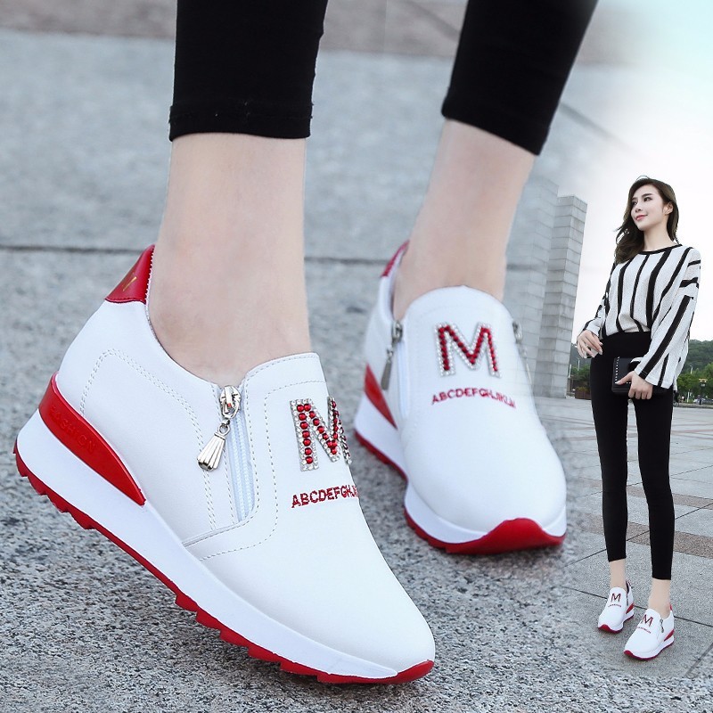 2021 conjunto pie pendiente con M diamantes de imitación de la moda de todo el aumento de los zapatos de las mujeres