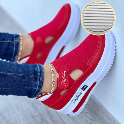 Zapatillas de deporte de primavera 2023 para mujer, zapatos deportivos informales transpirables