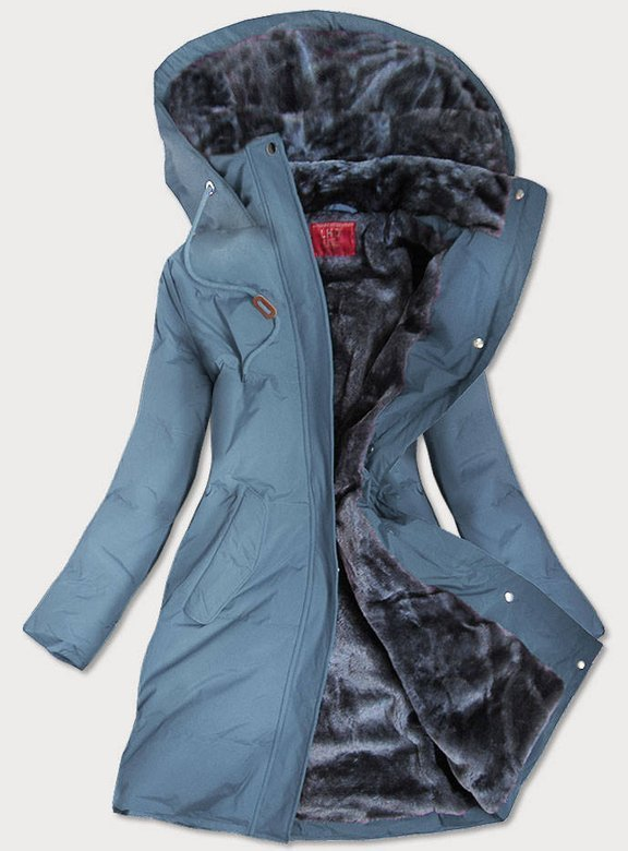 BLUE WATERPROOF QUILTED LADIES 'JACKET