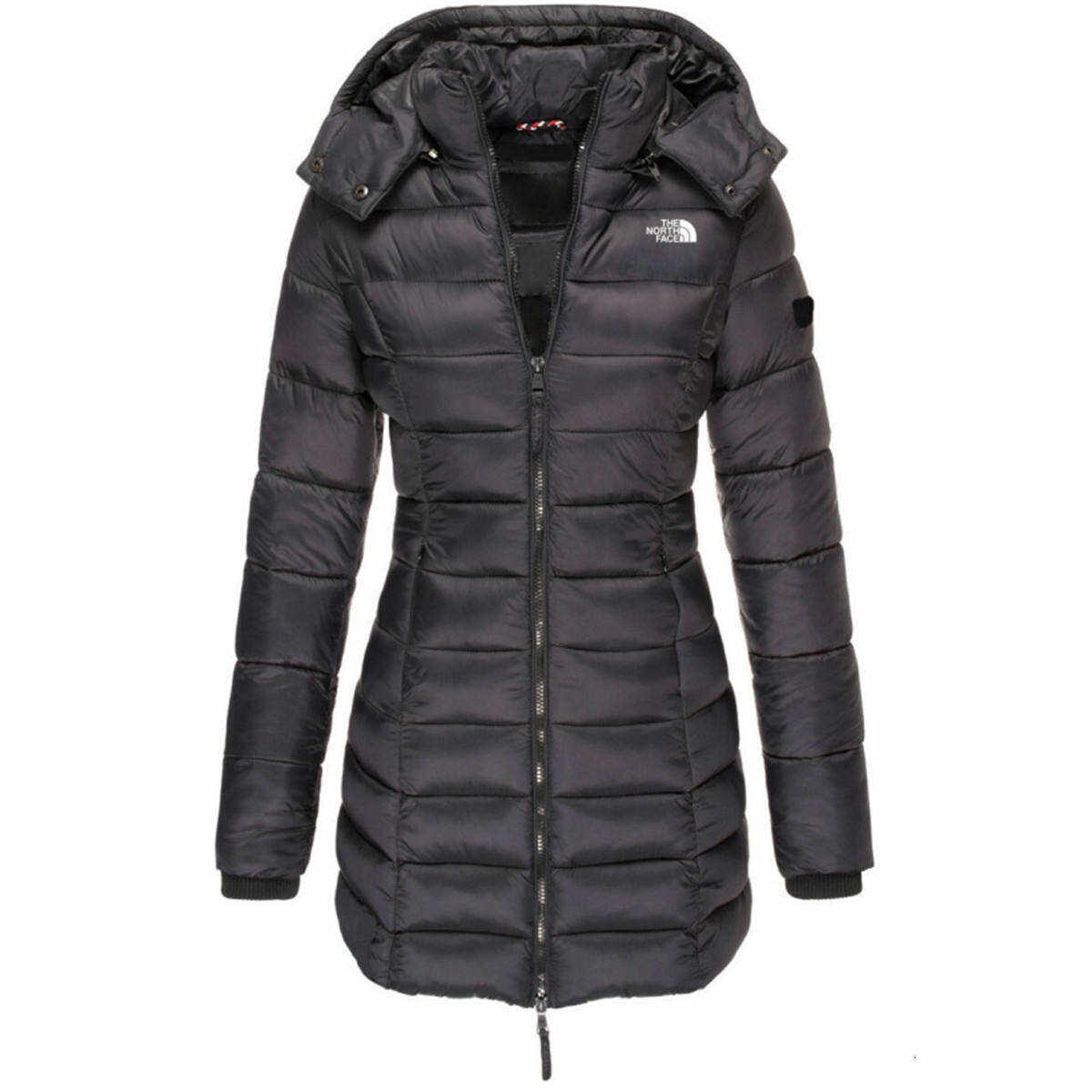 The North Face Plumífero de largo medio para mujer