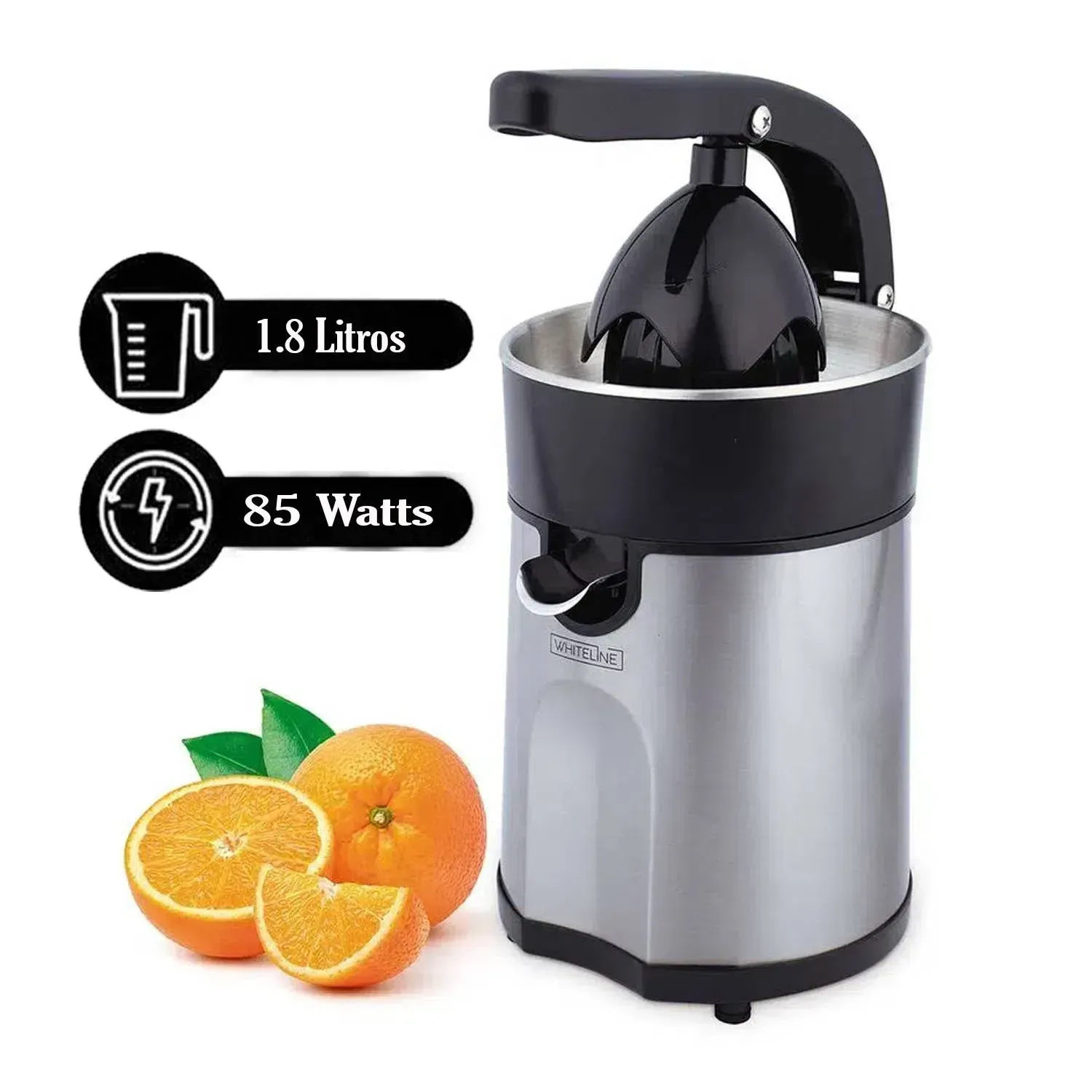 Exprimidor de Cítricos de Palanca de 85W Whiteline