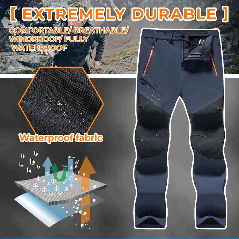 Pantalones de exterior impermeables y de secado rápido