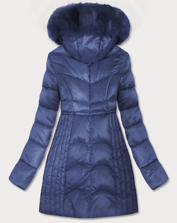 Blue ladies winter jacket