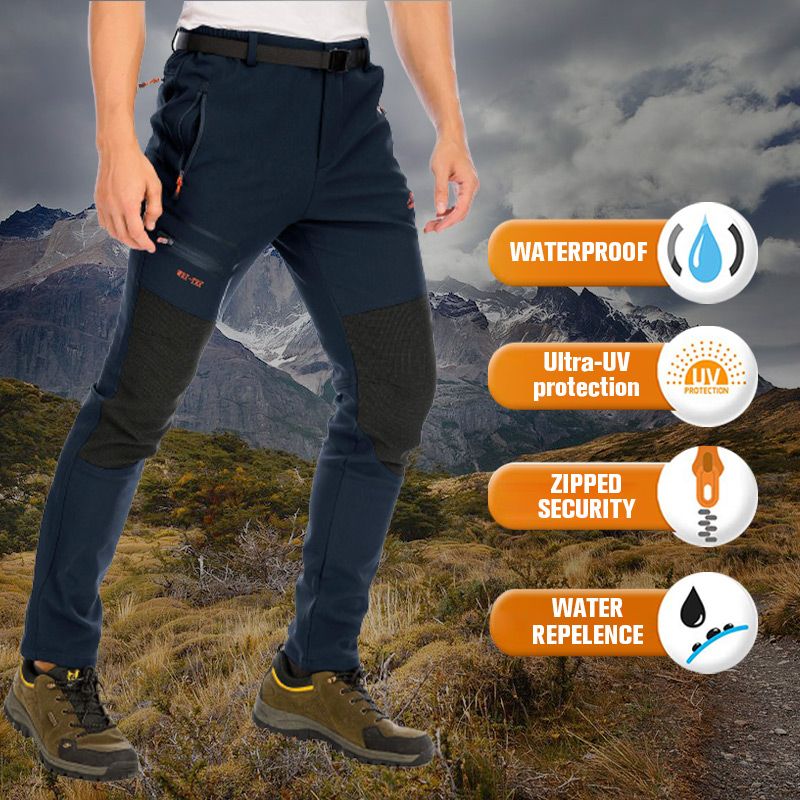 Pantalones de exterior impermeables y de secado rápido