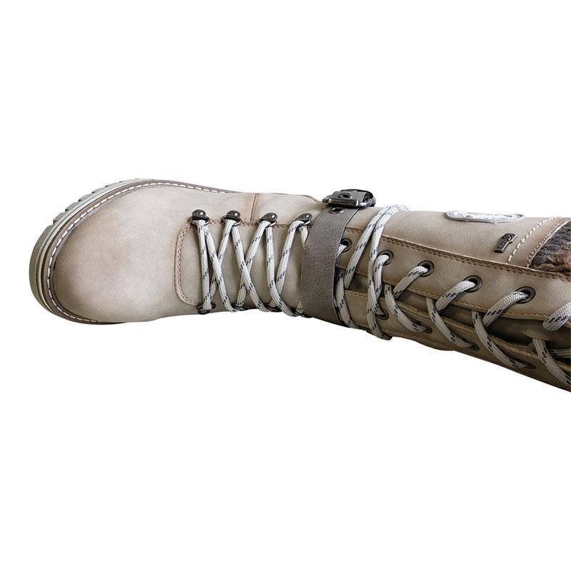 2021 Nuevo estilo de Botas de Jinete de Tubo Medio Botas de Nieve Botas Martin