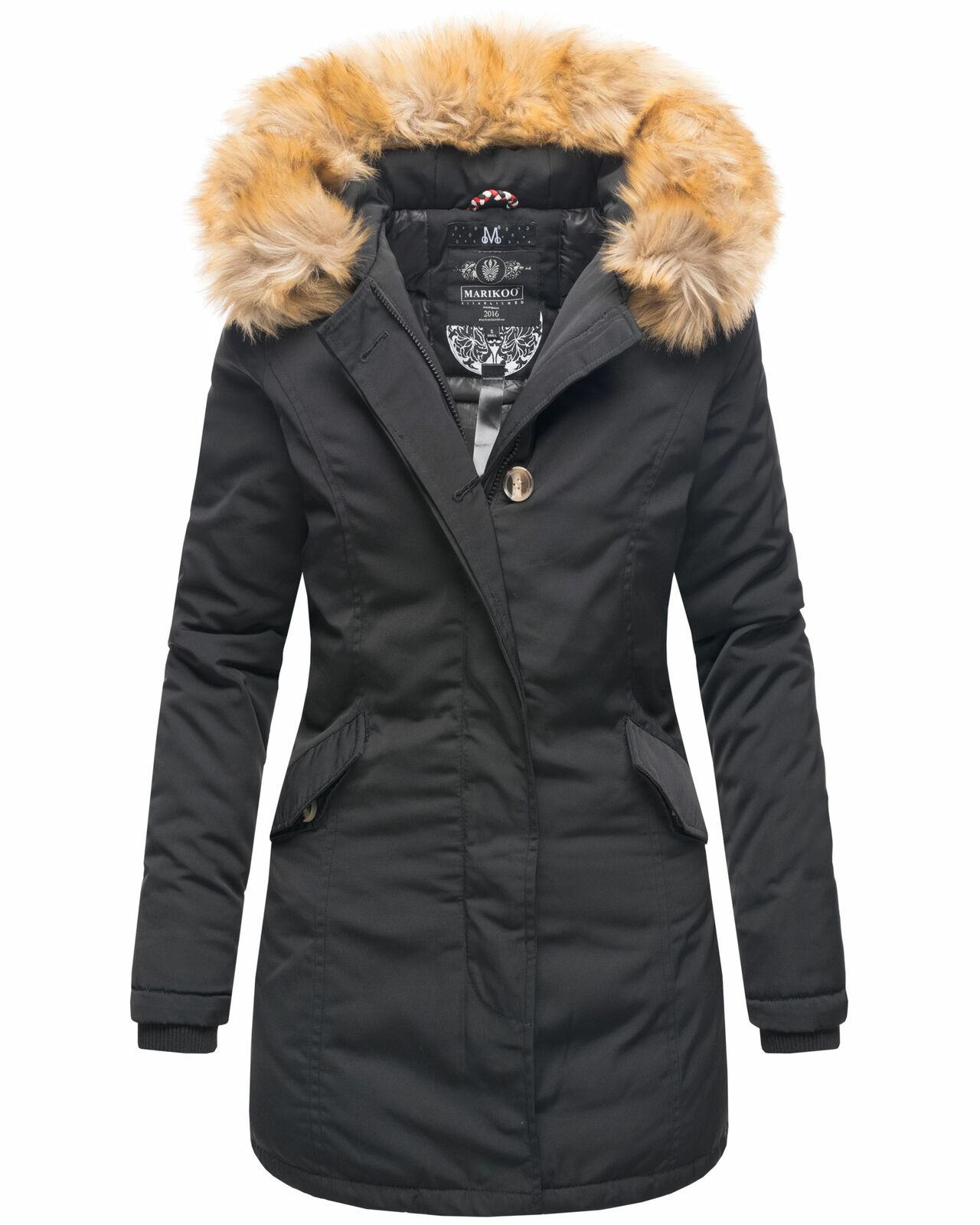 Ladies winter jacket coat coat winter jacket warm lining C