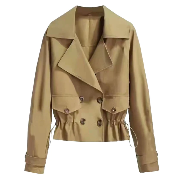 Short Fashion Trench Coat