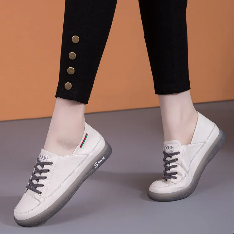 🎁El regalo perfecto para mujeres: 👵Protección antideslizante en el tobilloZapatos casuales de cuero súper suave