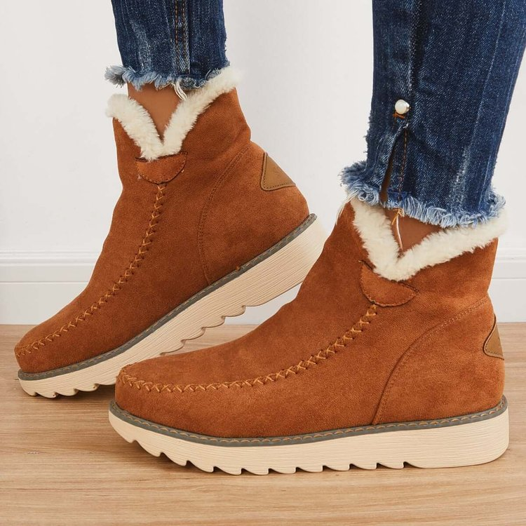 Botas de nieve clásicas antideslizantes para mujer