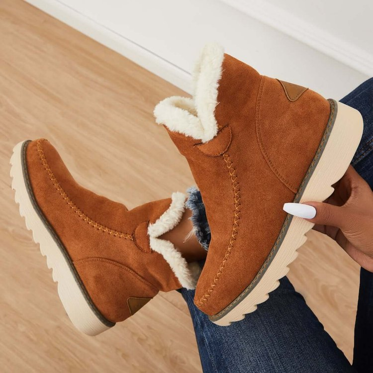 Botas de nieve clásicas antideslizantes para mujer