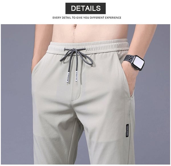 Pantalón elástico de secado rápido para hombre(Compra 3 envío gratis)