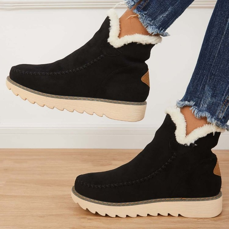 Botas de nieve clásicas antideslizantes para mujer
