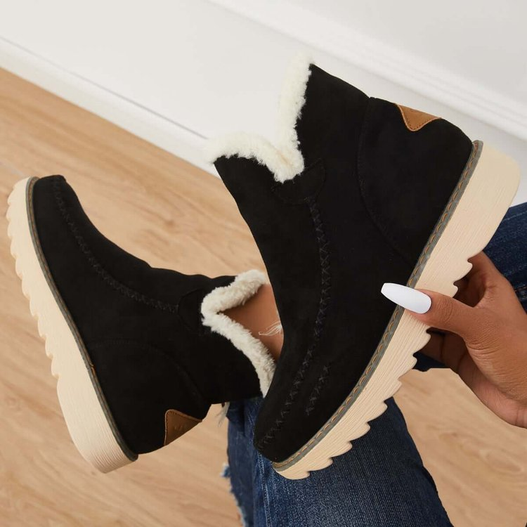 Botas de nieve clásicas antideslizantes para mujer