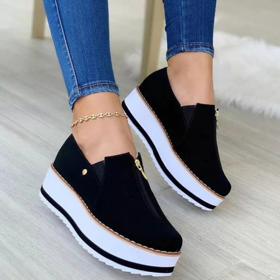 Zapatos casuales de mujer con plataforma
