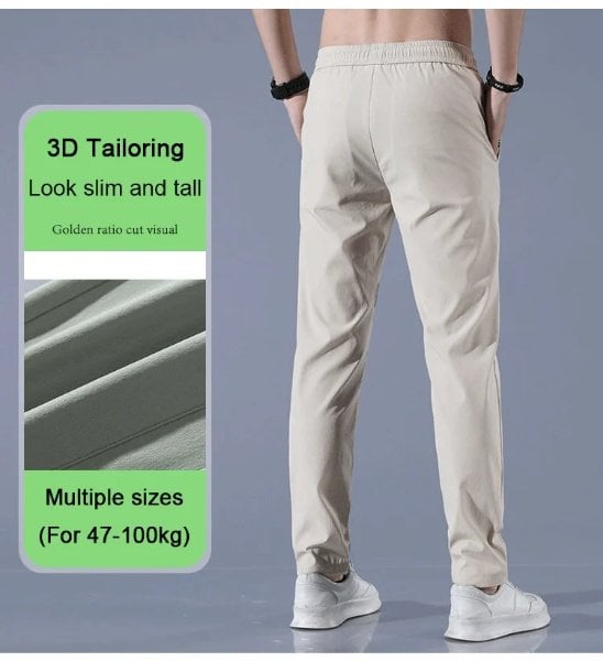 Pantalón elástico de secado rápido para hombre(Compra 3 envío gratis)