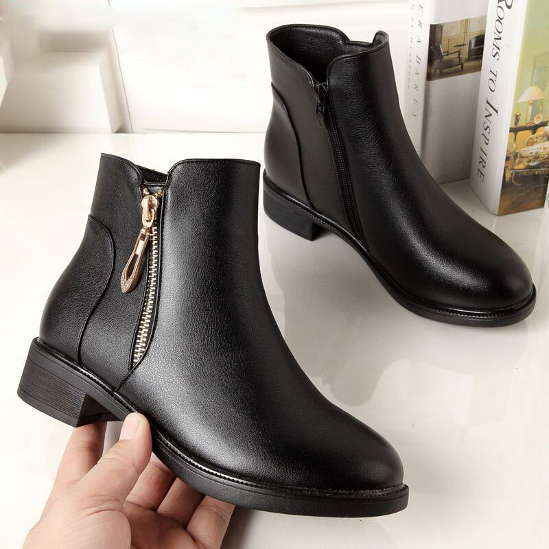 Botines de cuero