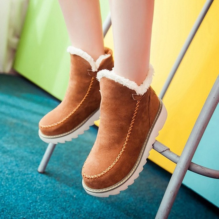 Botas de nieve clásicas antideslizantes para mujer